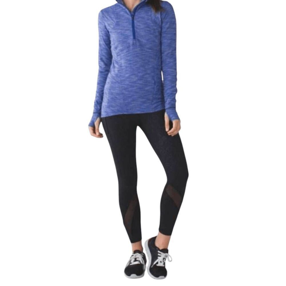 LULULEMON ATHLETICA Kanto Catch Me 1/2 Zip Pullover Size 6